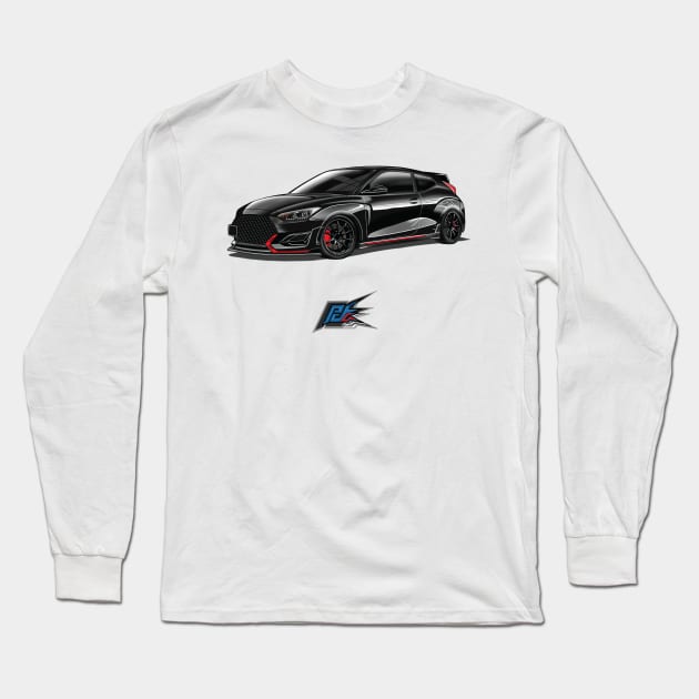 veloster n Long Sleeve T-Shirt by naquash